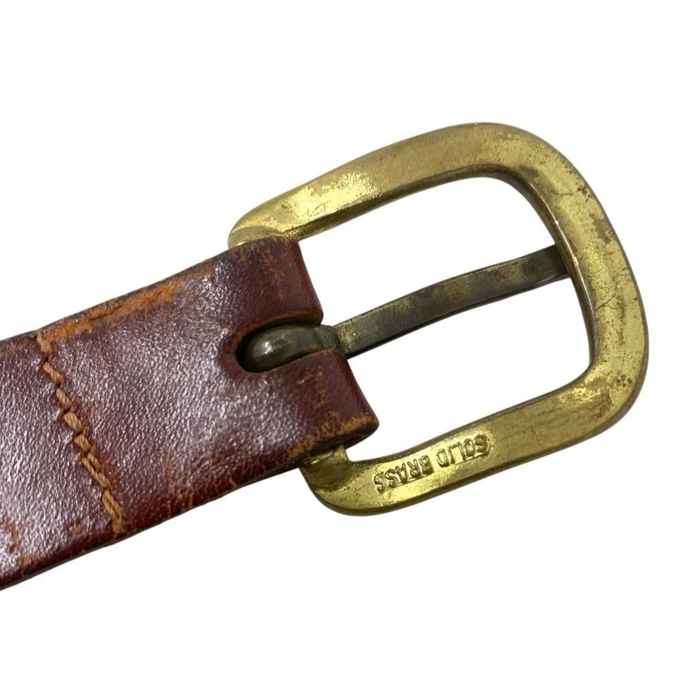 Vintage Remington Peters Logo Belt Mens  34